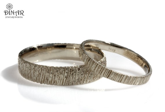 handmade wedding rings and trees