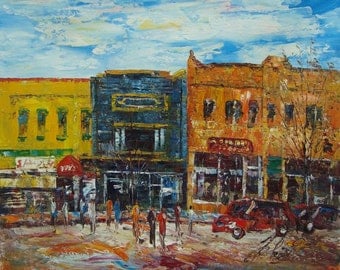 Downtown Glenwood Springs, Colorado-Pen King -A521