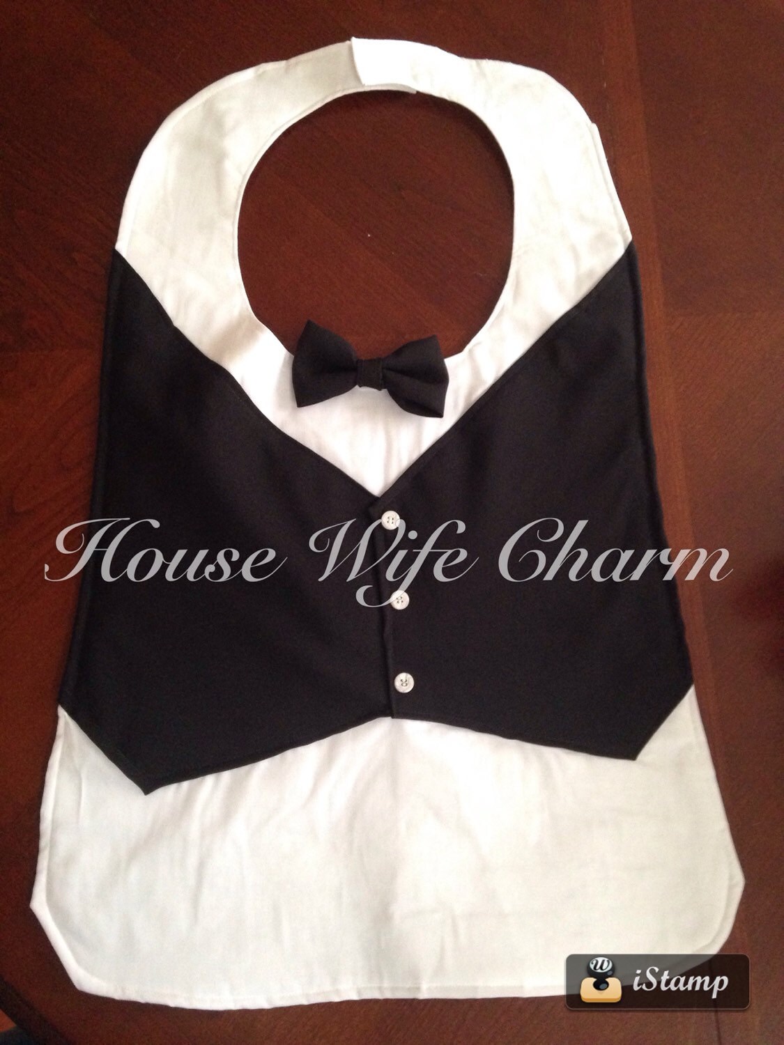Tuxedo Adult Bib