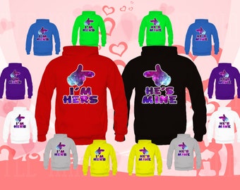 perfect match disney couple hoodies