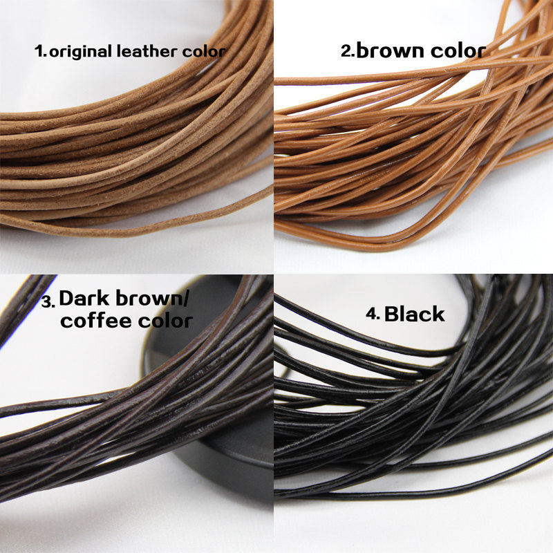 2mm leather cordgenuine leather string cordoriginal leather