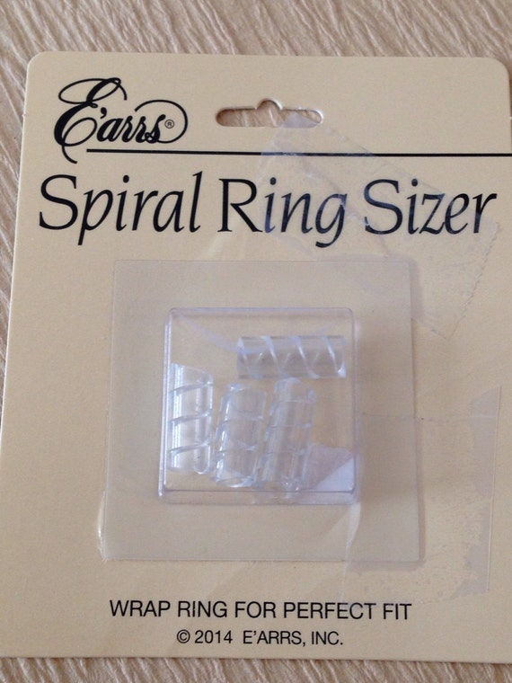 Spiral RING SIZERS adjust size of ring guard no slip by RusticBead