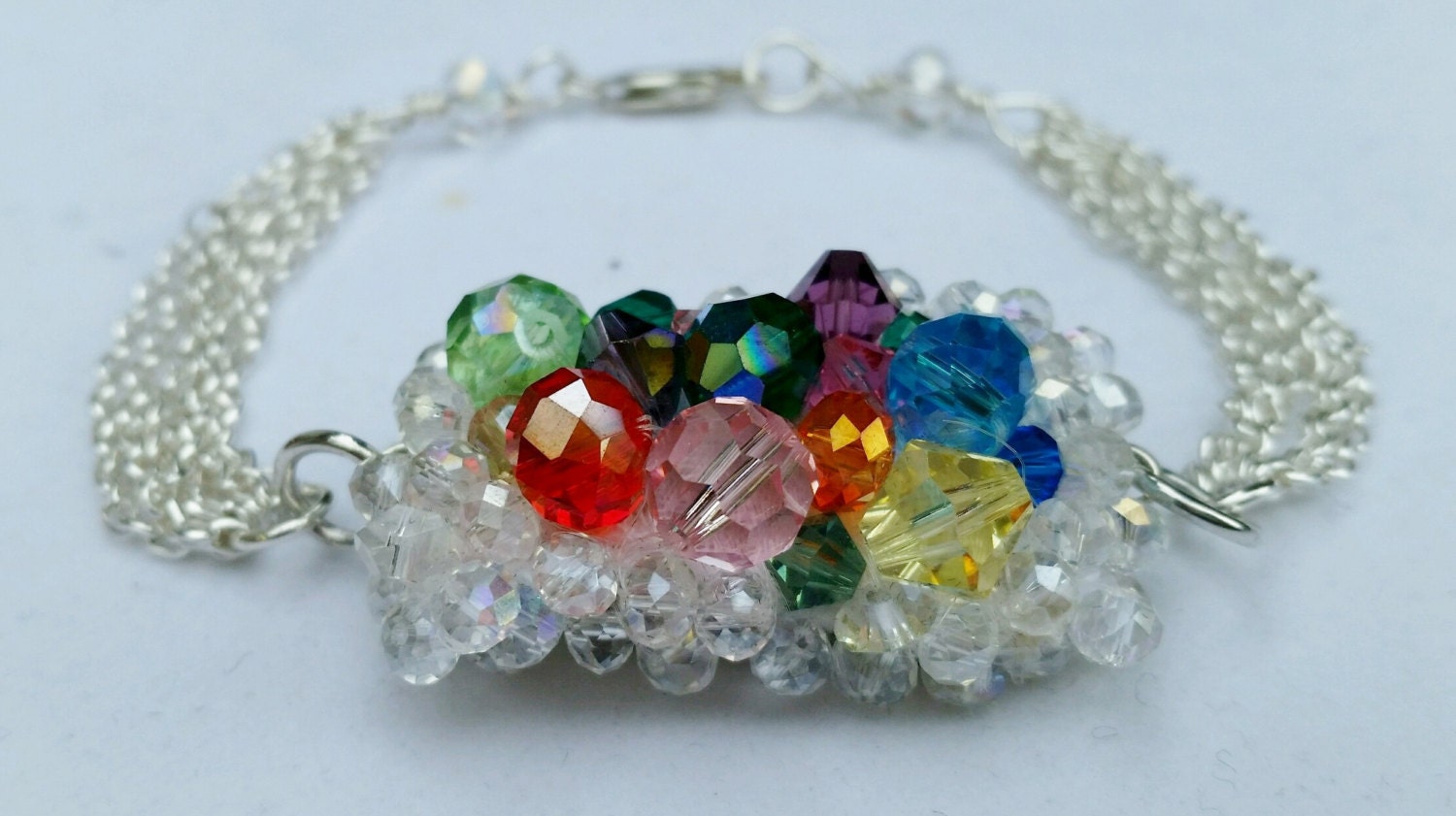 Reversible Rock Candy Bracelet by on Etsy