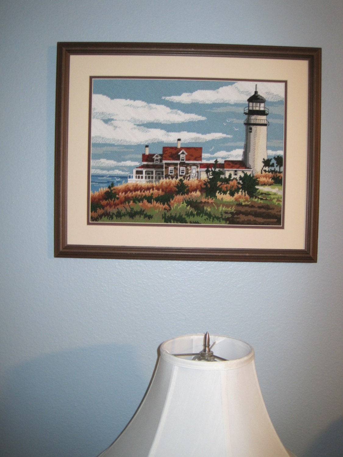 Needlepoint Kit Dimensions Lighthouse by KendallsCrochet on Etsy