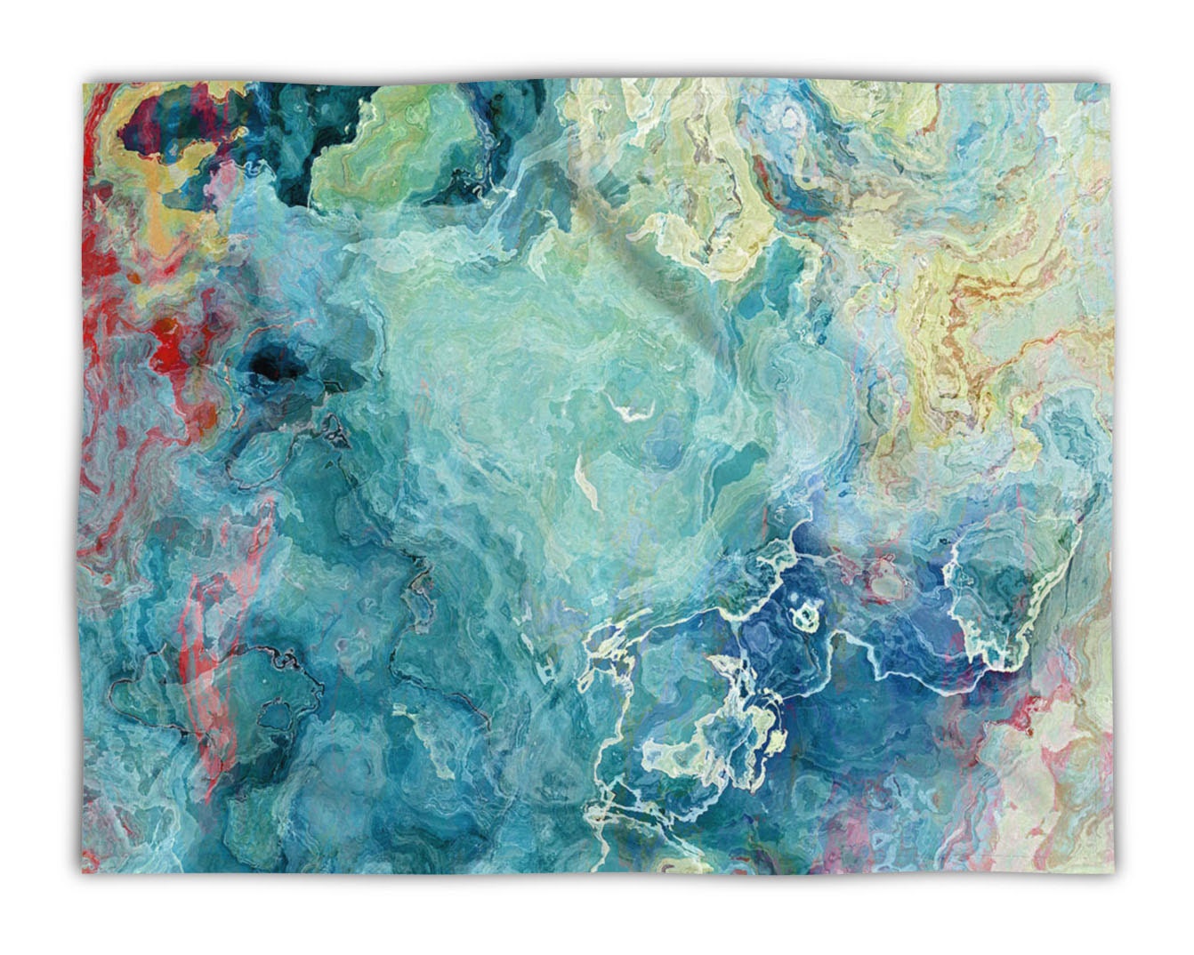 Abstract Art blanket throw plush fleece throw 50x60 60x80