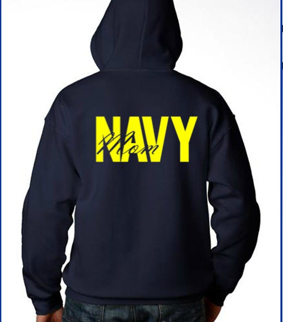 Items similar to Navy Moms show your Navy Pride full zipup or pullover ...