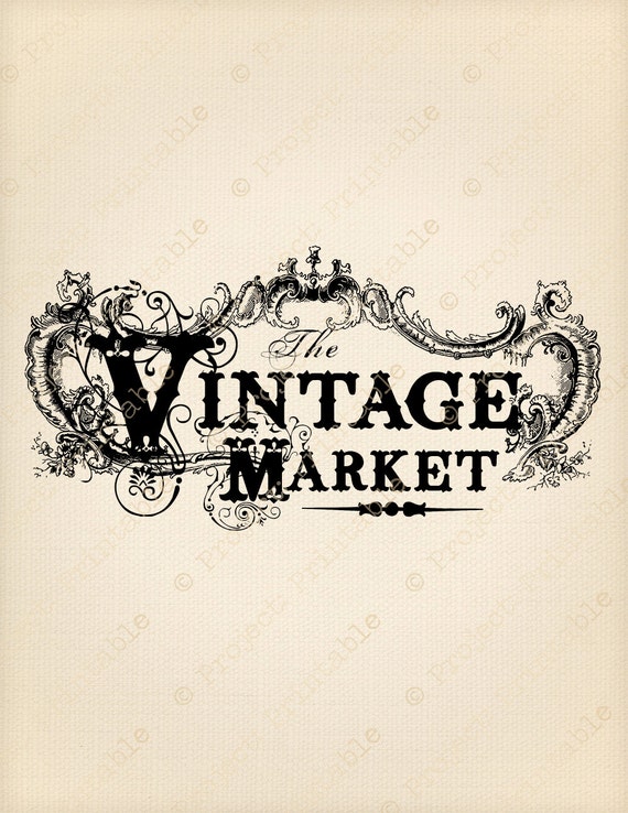 vintage market clipart - photo #24