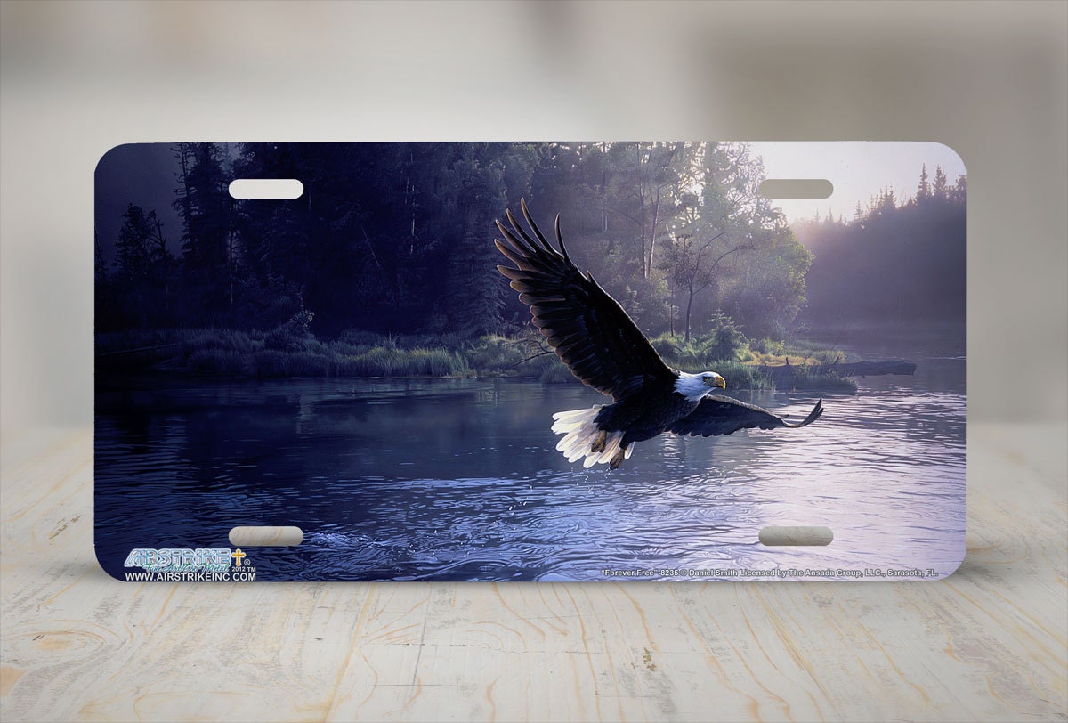 Eagle License Plate Eagle Car Tag Eagle Front License Plate
