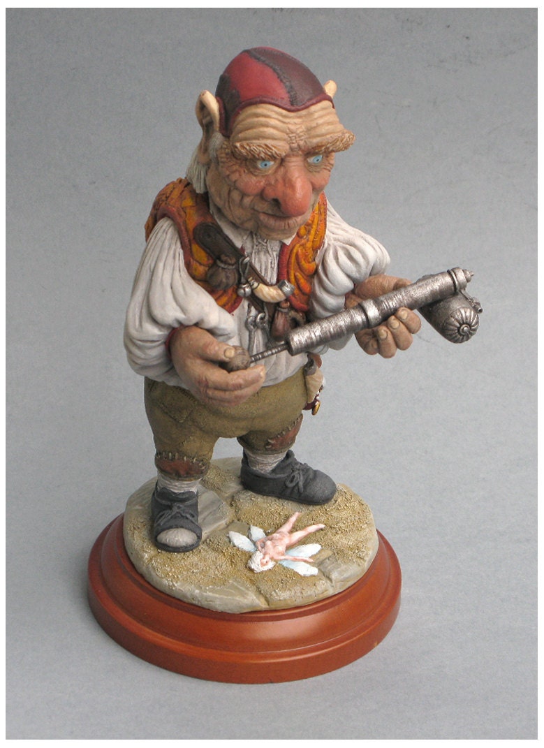 labyrinth ludo hoggle sculpture by YotaroArts on Etsy