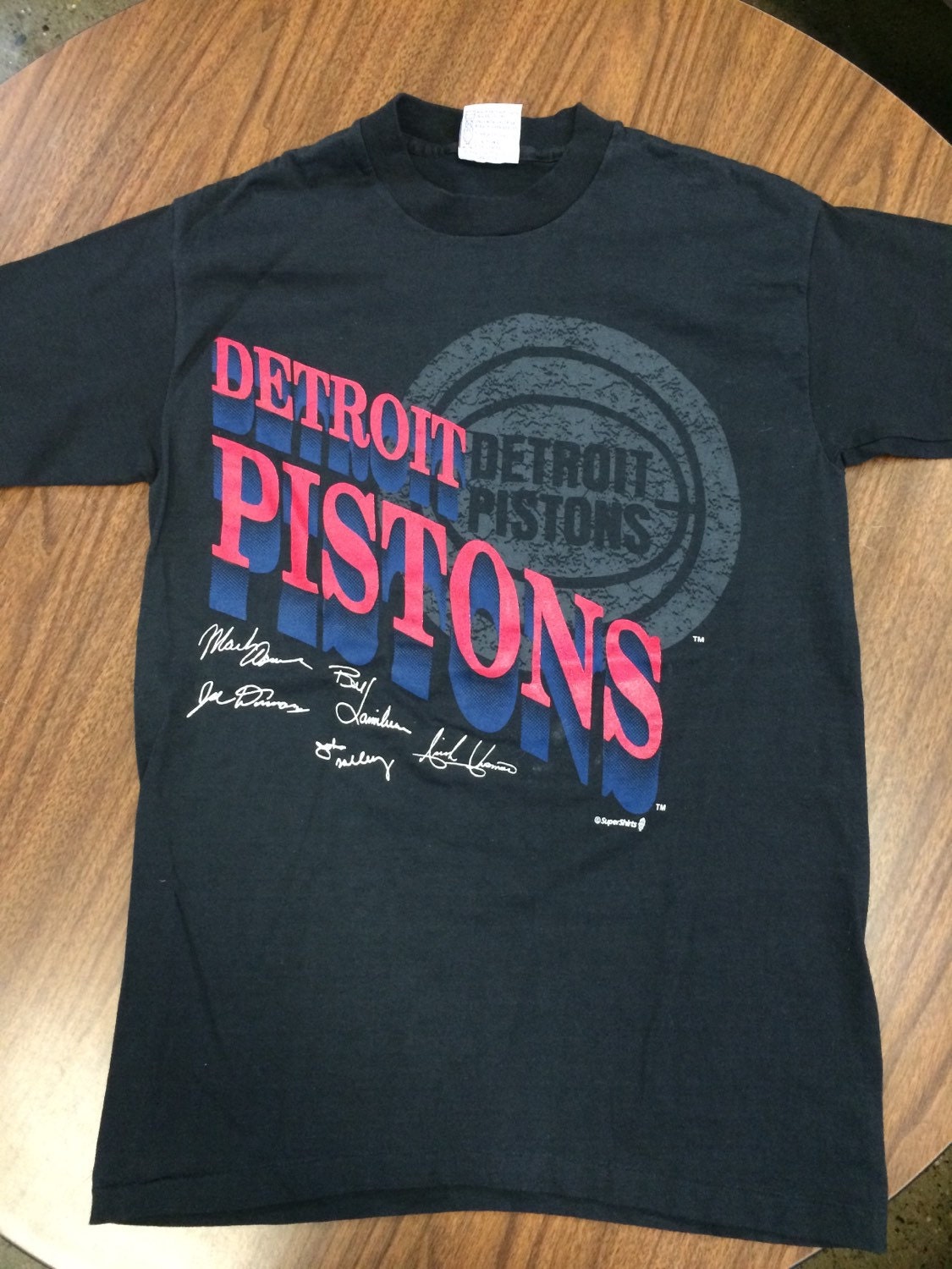 vintage pistons shirt