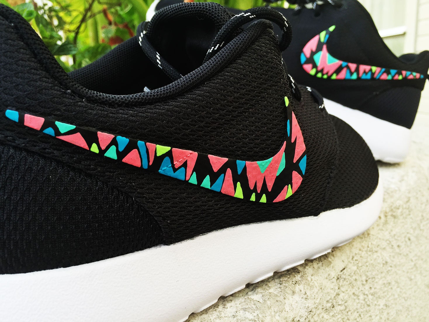 nike roshe run puntini