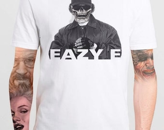 EAZY E - NWA - skull - T Shirt - Ne w - S M L XL - Hip Hop - Music ...