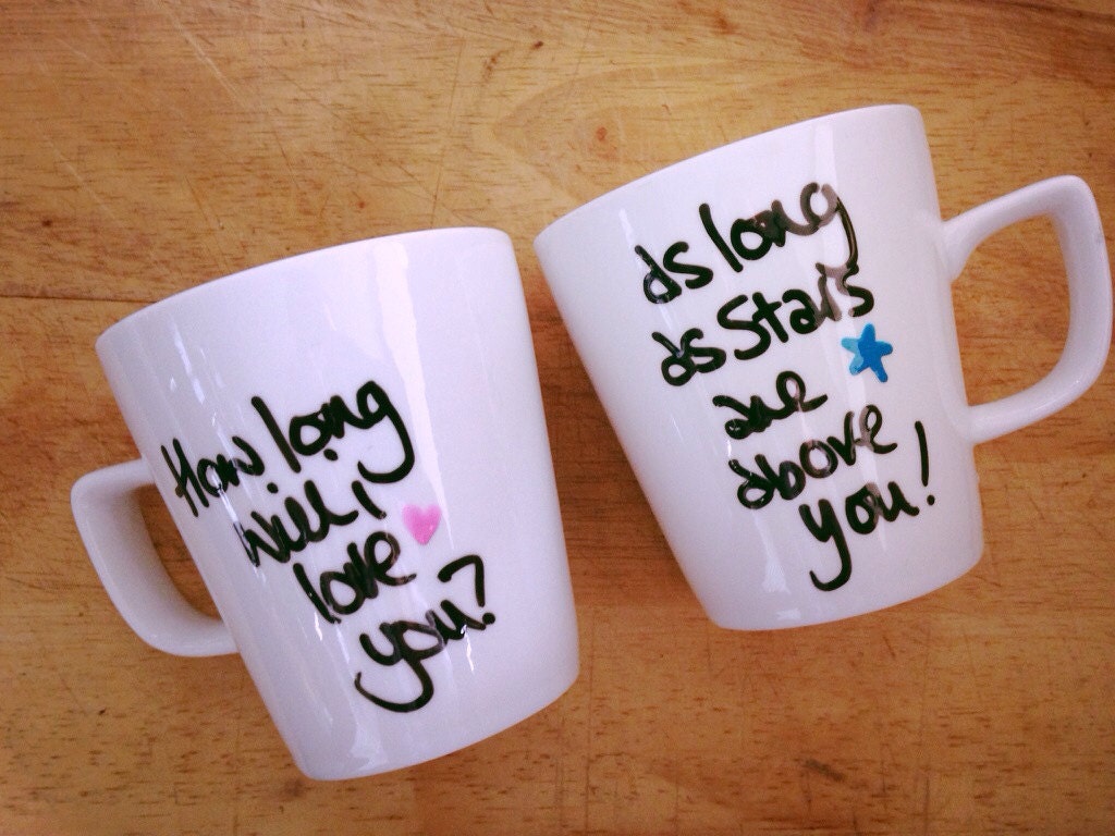 How long will I love you Ellie goulding mug/cup gift birthday