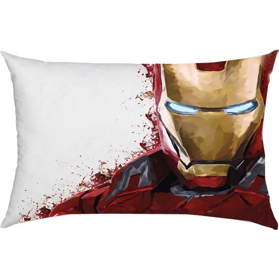 IRON MAN Pillow Cover Art Decorative Pillow Cover by LACOTEDESIGN