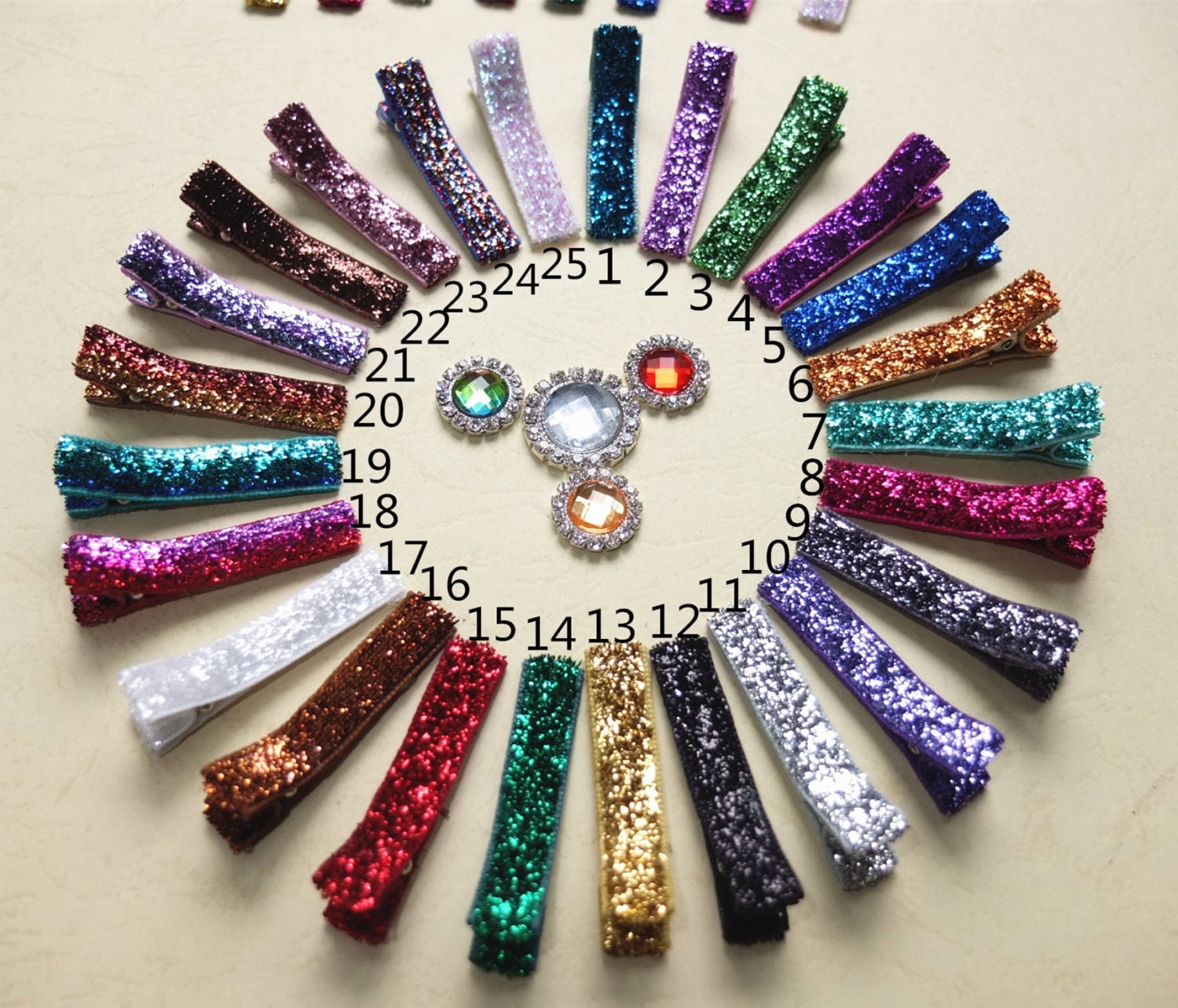 Sparkling hair clips20pcs200pcsHair barrettes glitter