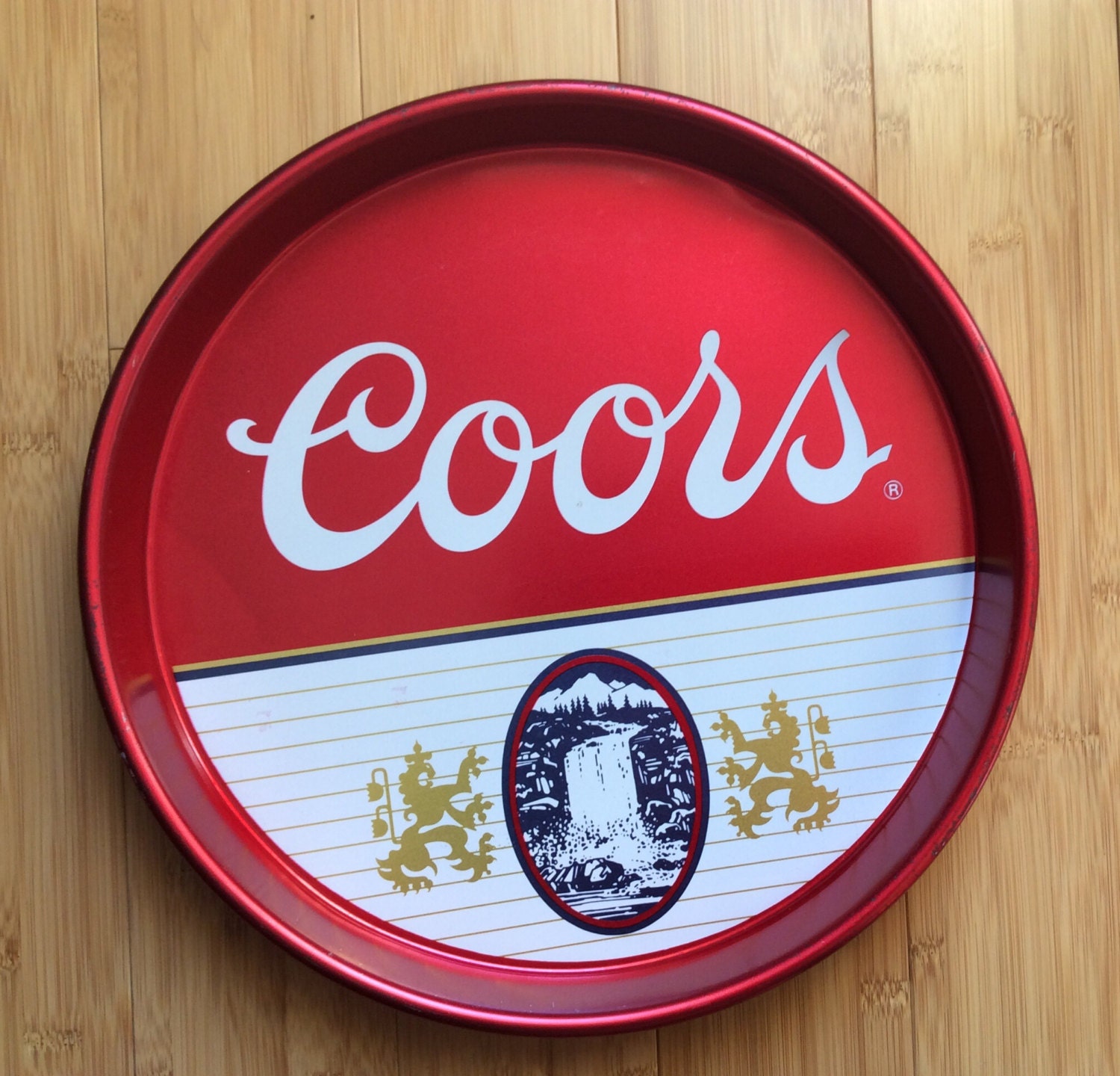 Vintage Coors Beer Serving Tray