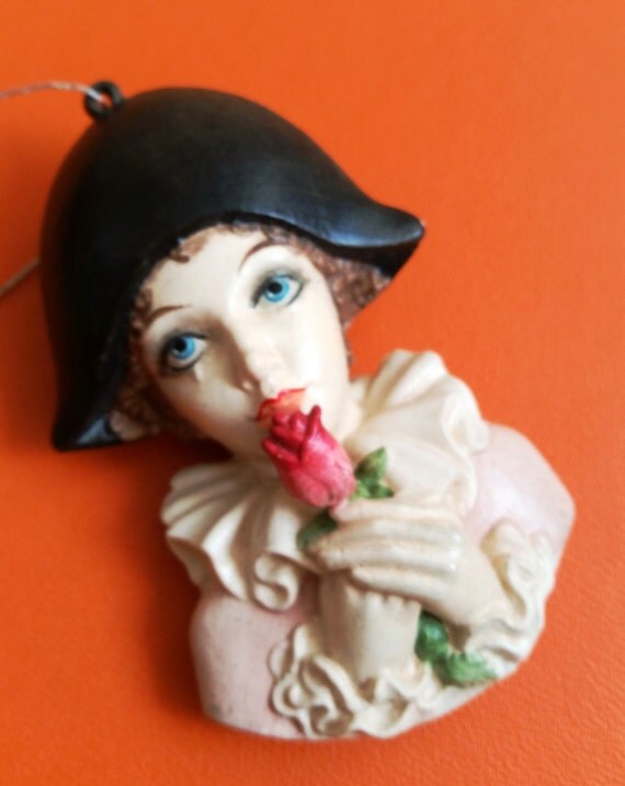 mira fujita anri ornament pierrot harlequin in pink with mira fujita anri ornament pierrot harlequin in pink with