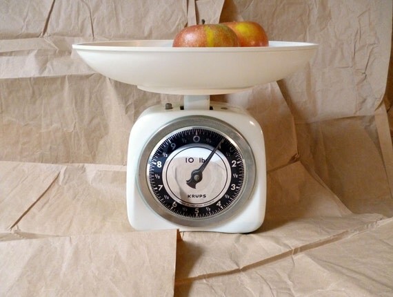 Kitchen Scales Krups Vintage Scales Tin by