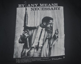 malcolm x rifle shirt