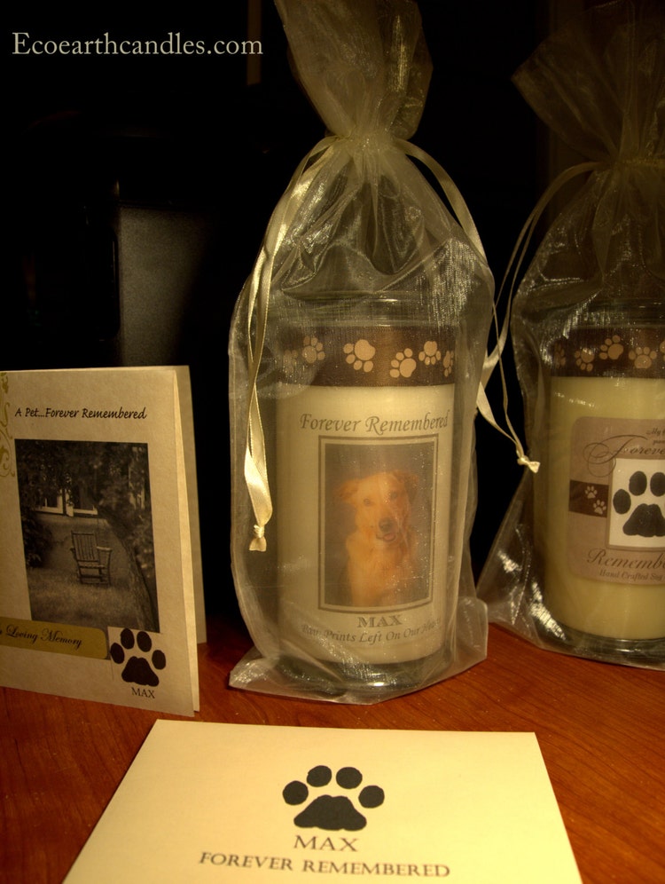 Customized Pet Memorial Candles 20 oz. by