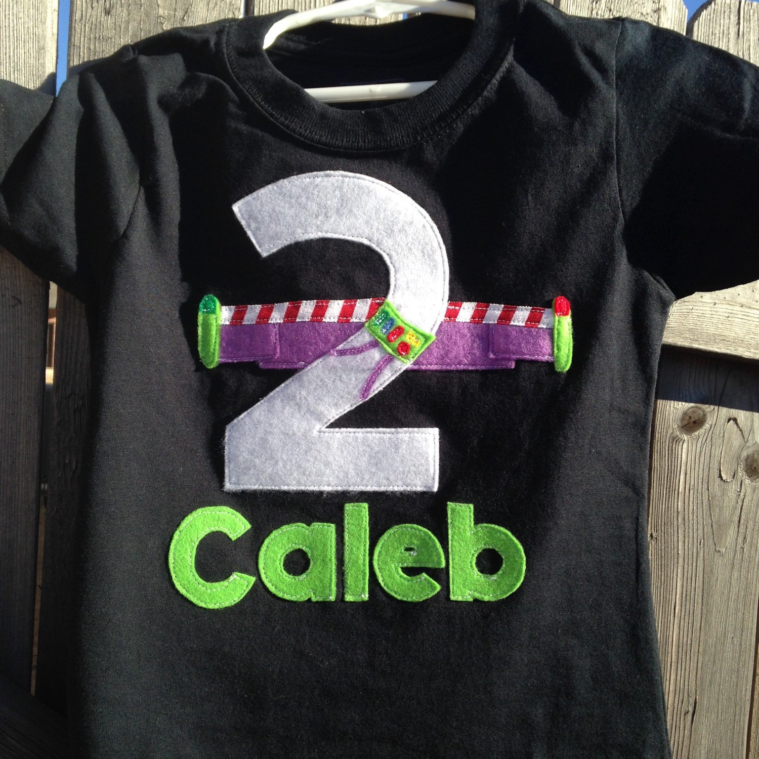 buzz lightyear birthday shirt