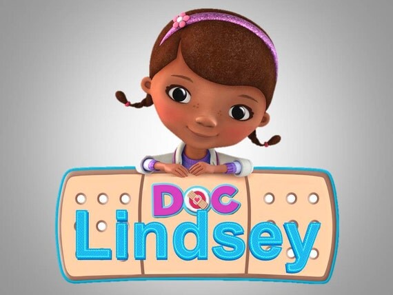 Doc McStuffins Welcome sign Personalized by DigiDivaShop on Etsy