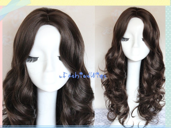 Dark Brown 80cm Long Wavy Wig for Daily Use 2015 by uFashionWigs