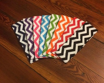 Monogrammed Chevron Headband