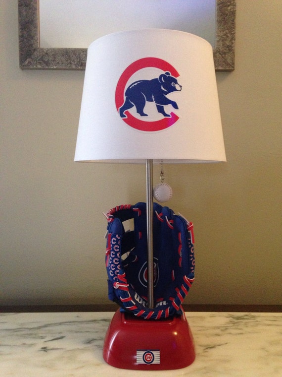chicago cubs baseball glove lamp by thatlampguyGraz on Etsy