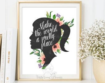 kitchen art print typographic kitchen decor print printable