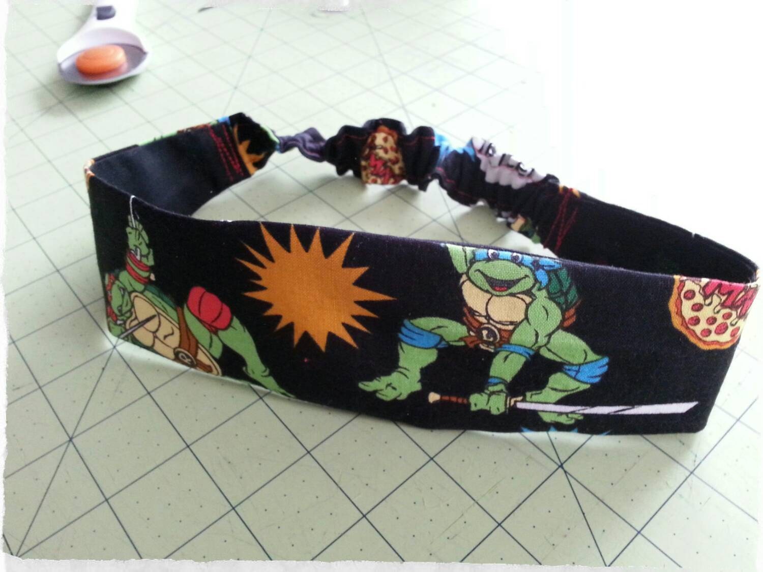 Teenage Mutant Ninja Turtles print Headband..... by eyelikerobots