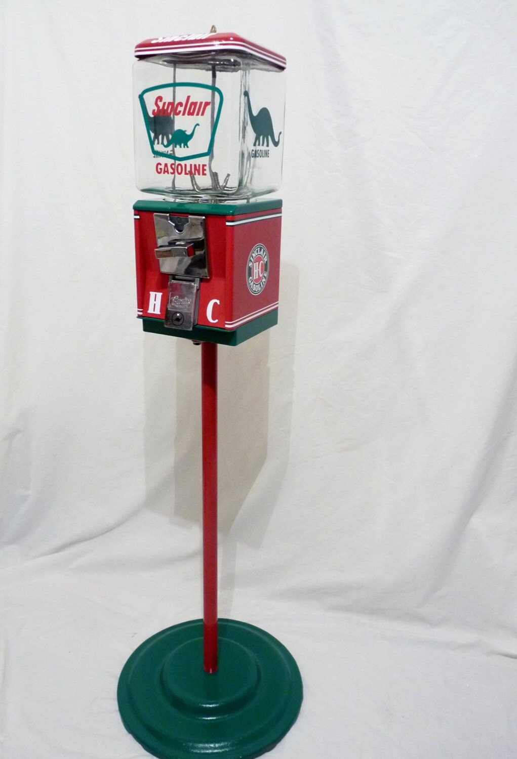 Sinclair Gas Vintage Northwestern Gumball Candy Machine