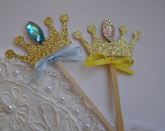 Items similar to Home Decor Prints of a King, Queen, Prince, and Princess Crowns, 8x10\u0026quot; set of 