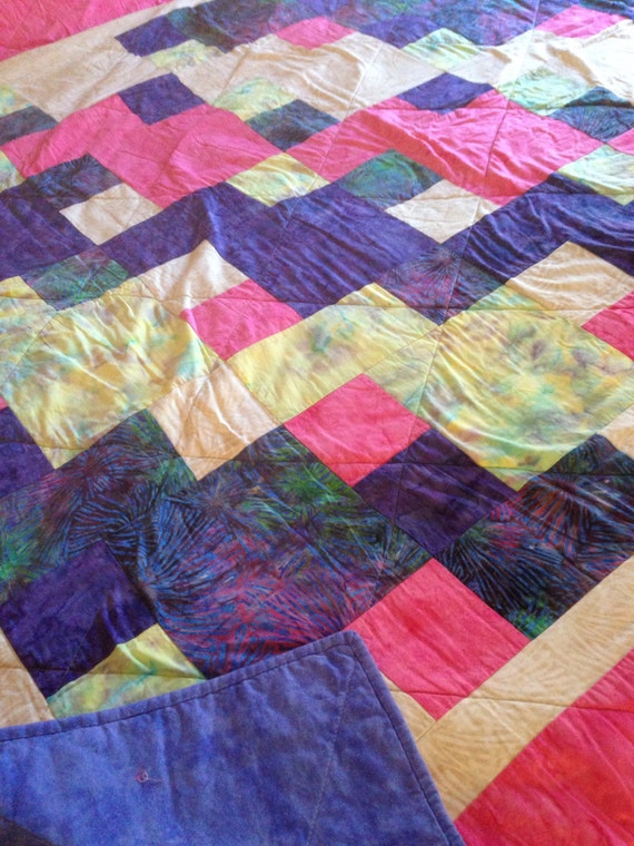 Handmade Quilt by RosehillQuilting on Etsy