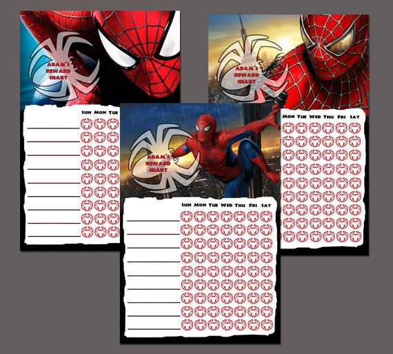 spider-man-chore-chart