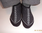 Hand knitted Slippers - Slippers handmade - Household slippers to warm feet
