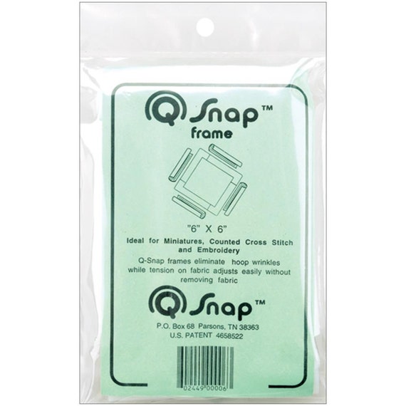 Q Snap Lap Frame 6 x 6 for Quilting Cross Stitch