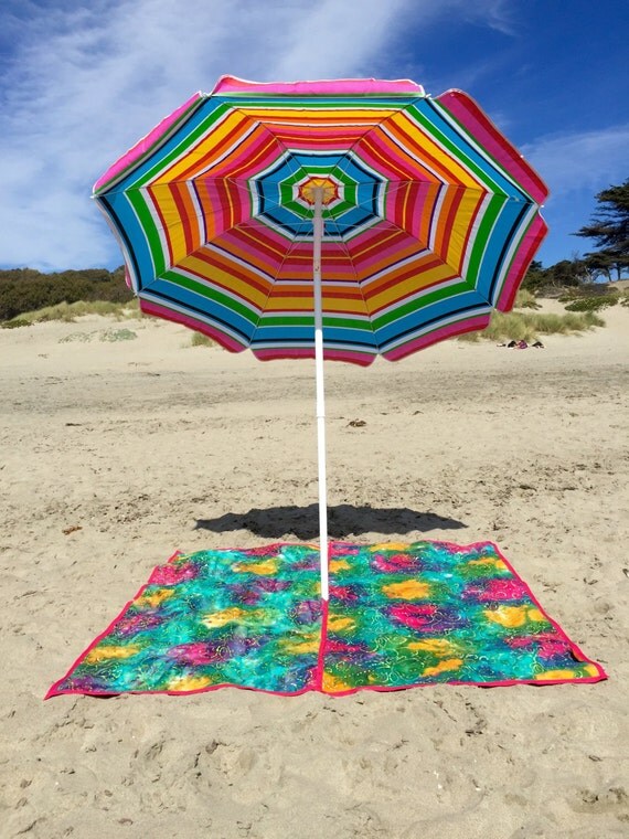 dark green beach towel