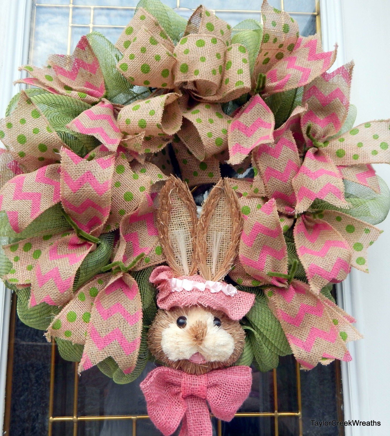Spring Wreath Childrens Wreath Easter Wreath by TaylorCreekWreaths