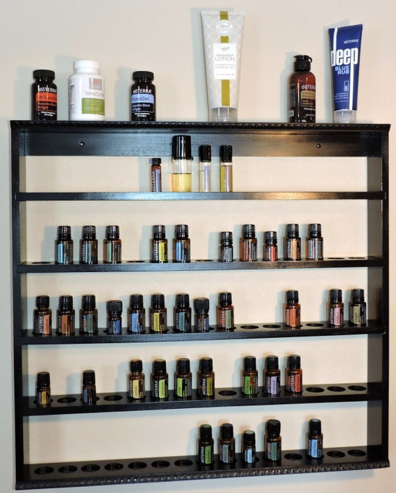 essential oil display shelf