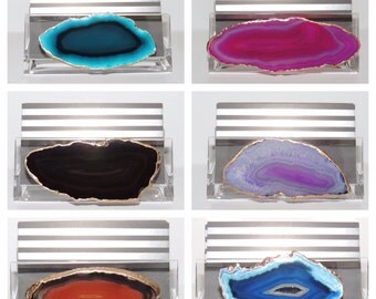 Agate Business Card Holder