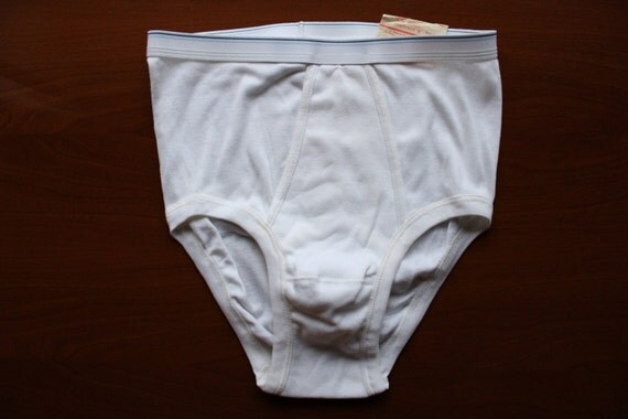 Soviet Men Underwear Vintage Russian Cotton High Waist