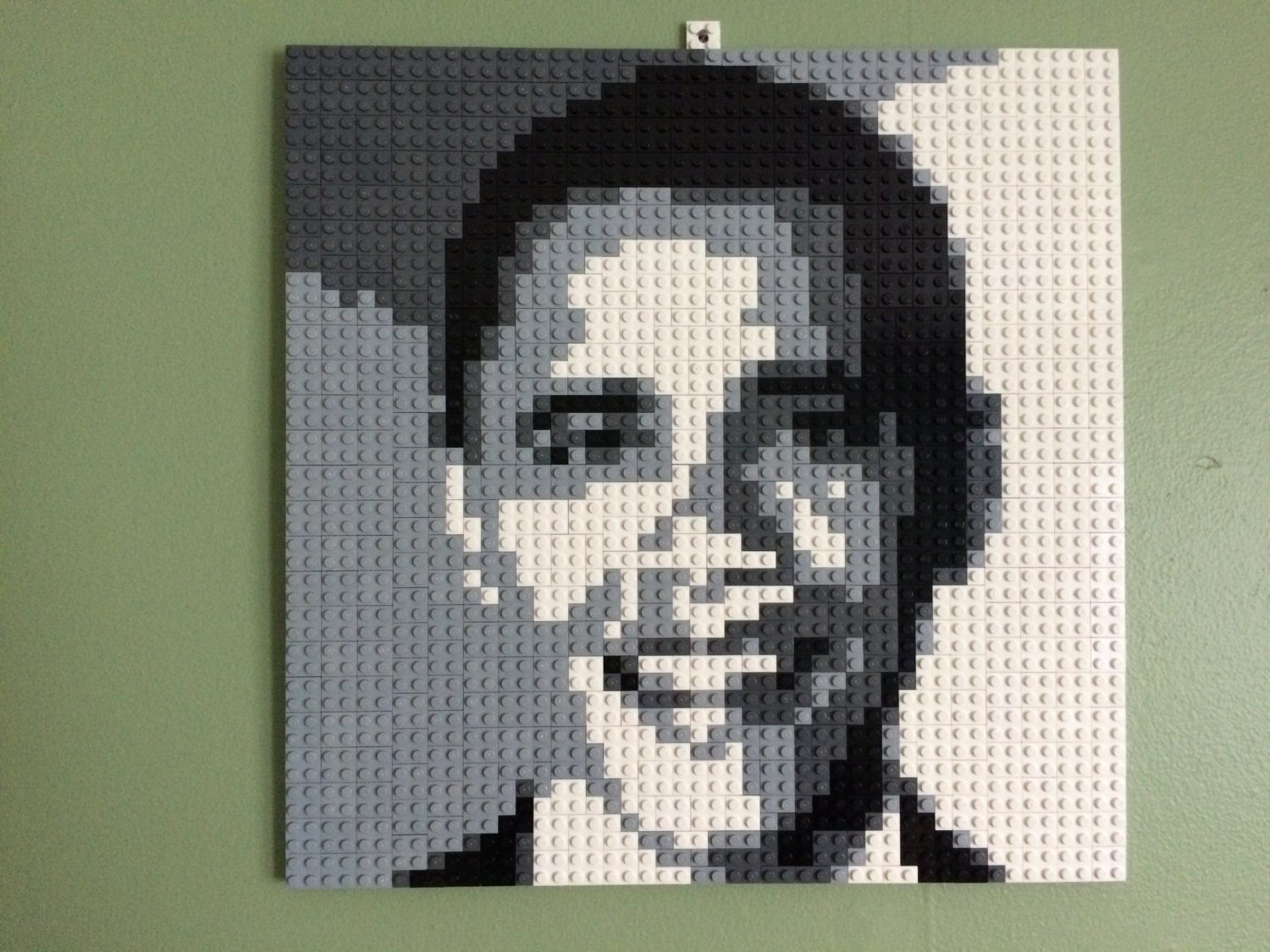 President Obama LEGO mosaic