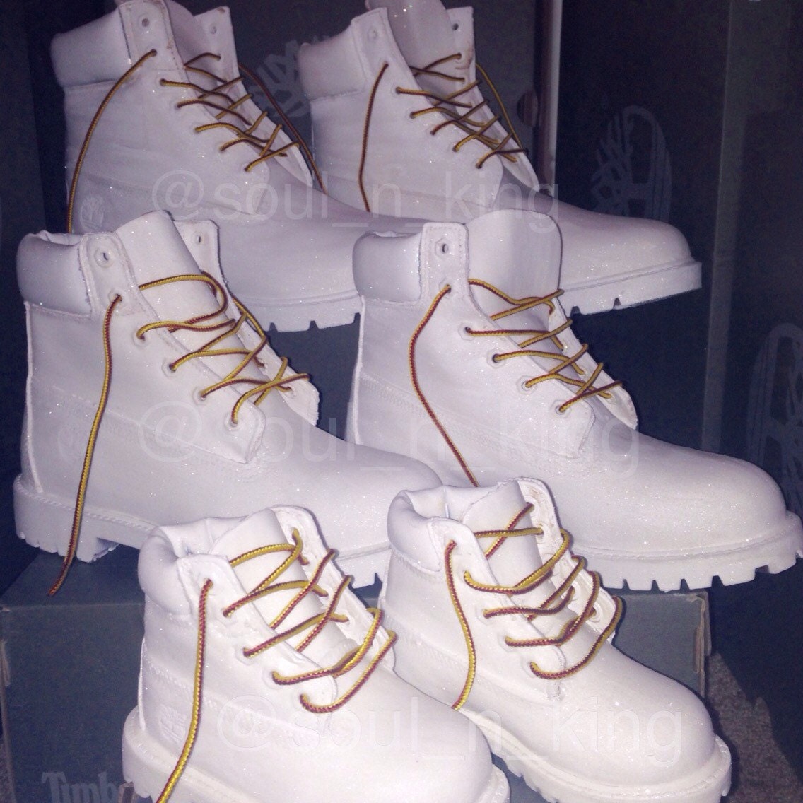 mens white tims