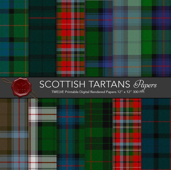 Scottish Tartans / Armstrong Clan / Gun by CornucopiaArtDesign