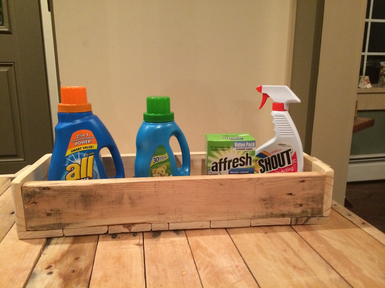 Primitive Decorative Tray Laundry Soap Tray Rustic Tray