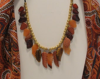 Autumn Leaves Necklace only