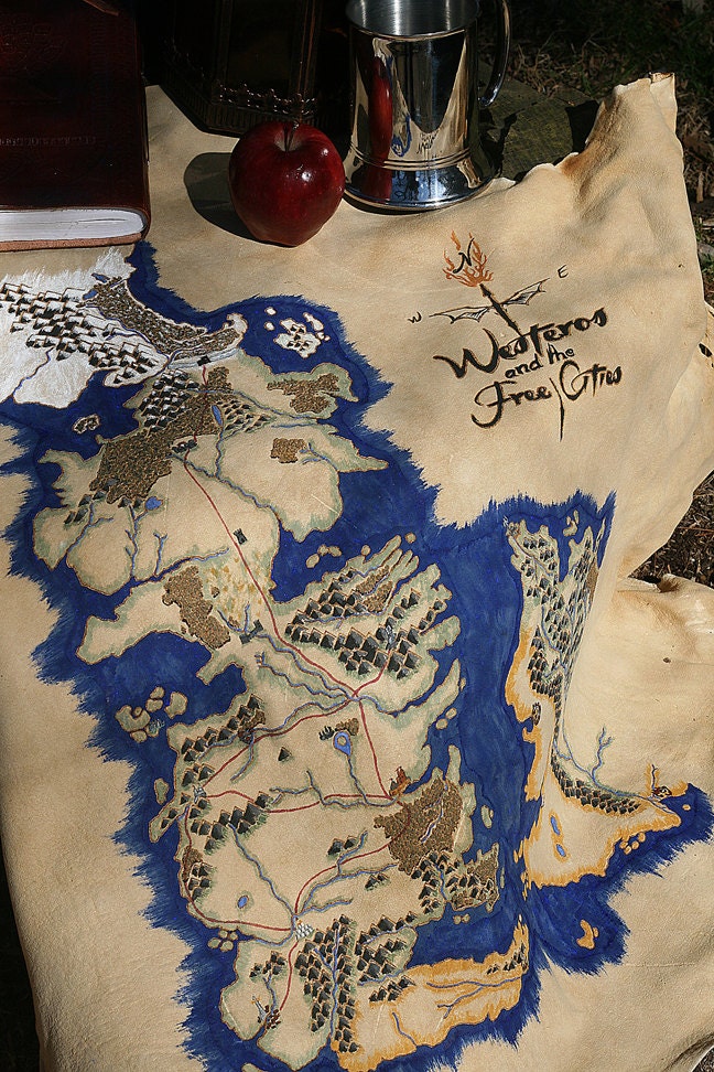 Primitive Map of Westeros and the Free Cities Game of by ...
