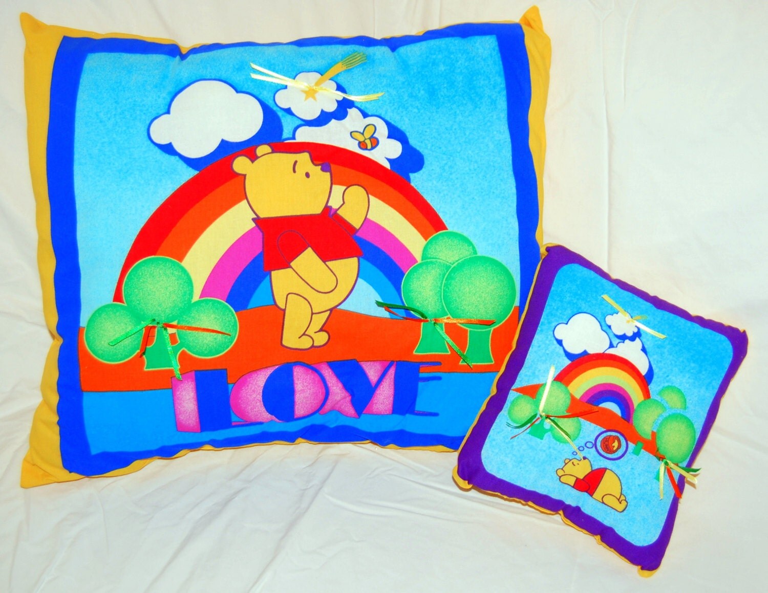 pooh bear pillows