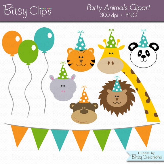 clipart party animals - photo #14